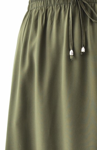 Pleated Skirt 1105C-01 Khaki 1105C-01