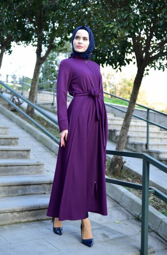 Purple Abaya 7953-03