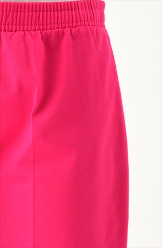 Waist Elastic Pants 2065A-01 Pink 2065A-01