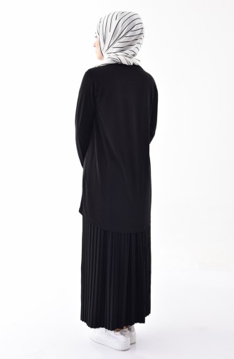 iLMEK Tunic Skirt Double Suit 5237-05 Black 5237-05