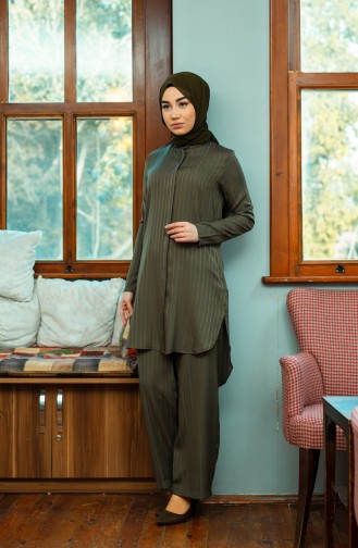 Tunik Pantolon İkili Takım 9001-03 Haki 9001-03