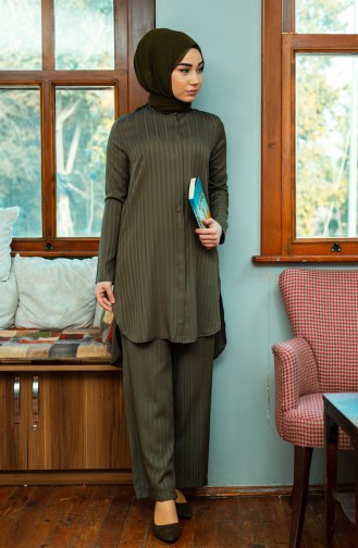 Tunik Pantolon İkili Takım 9001-03 Haki