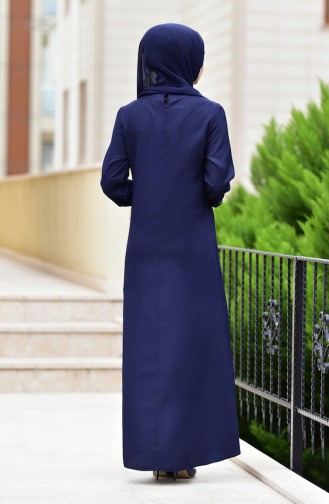 فستان أزرق كحلي 1919-05