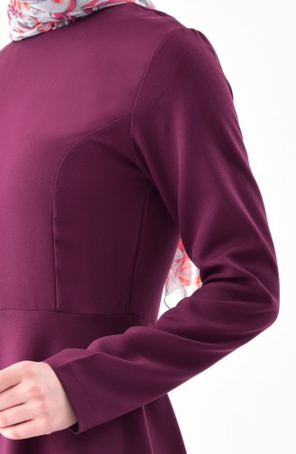 iLMEK Plain Dress 5218-06 Purple 5218-06