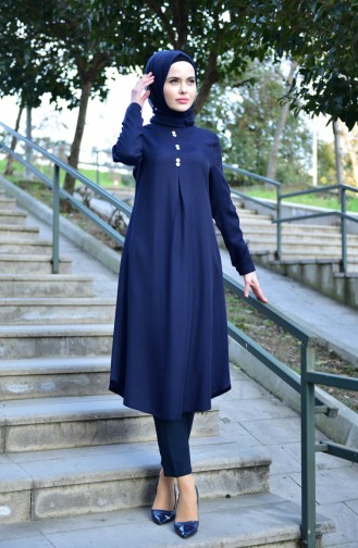 Navy Blue Tuniek 2222-07