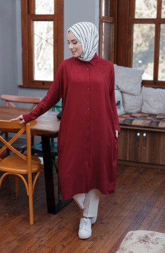 Claret red Tuniek 8122-04