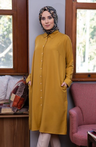 Oyya Sleeves attached Tunic 8122-07 Mustard 8122-07