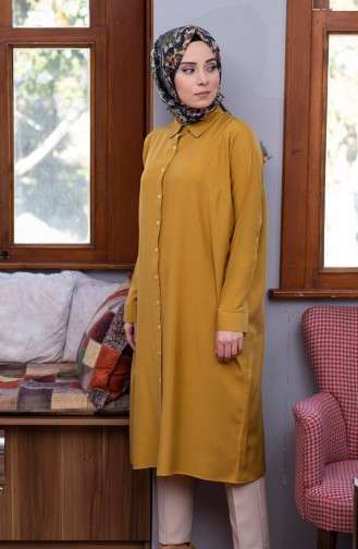 Oyya Sleeves attached Tunic 8122-07 Mustard 8122-07