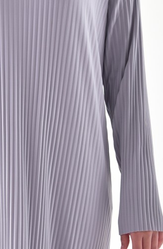 iLMEK Pleated Dress 5217-03 Gray 5217-03
