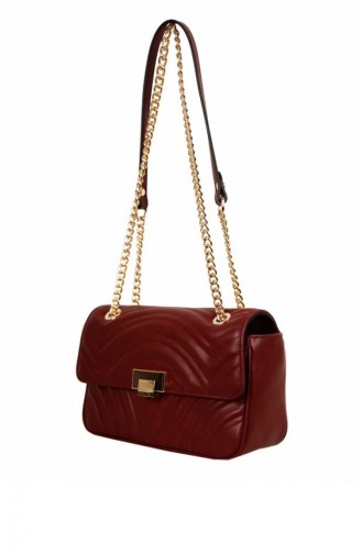 Matmazel Happy Omuz Çantası 182Sc645T Bordo