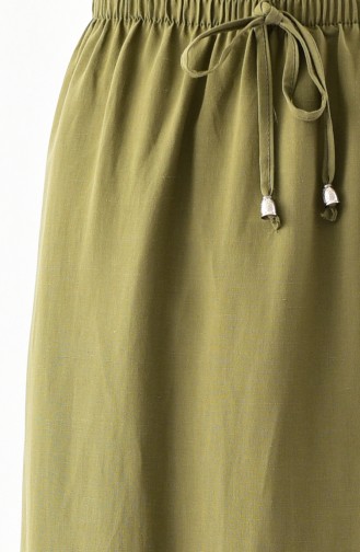 DURAN Pleated Skirt 1105-01 Khaki 1105-01
