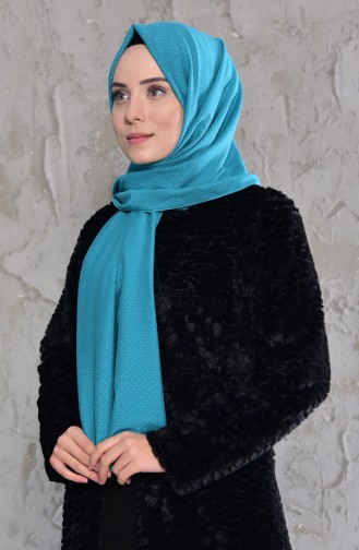 Patterned Cotton Shawl 4114-01 Tur 4114-01