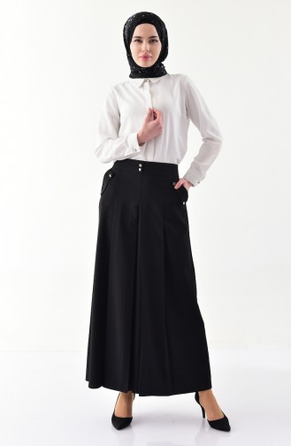 Pleated Pants Skirt 31246-01 Black 31246-01