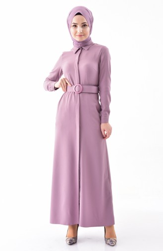 Bislife Belted Dress 4254-01 Lilac 4254-01