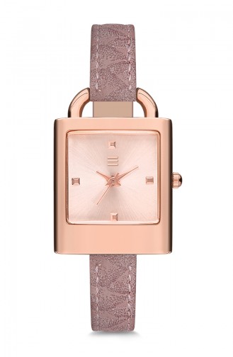 LC Women´s Leather Wrist Watch  BT1239D Pink 1239D