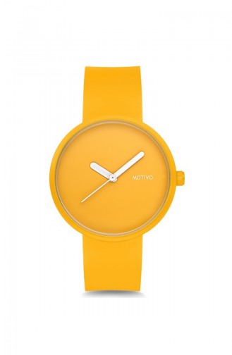 موتيفو ساعات يد للجنسين MT0201 لون أصفر 0201
