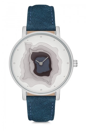 Nafisa Women´s Leather Wrist Watch NF1071D Blue 1071D