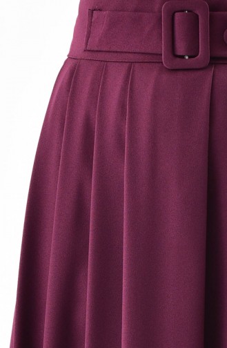 Platted Skirt 0402-01 Plum 0402-01