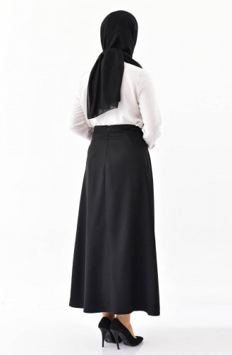 Platted Skirt 0402-05 Black 0402-05