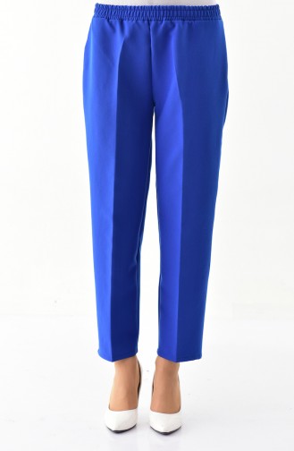 Pantalon Taille élastique 2065B-01 Bleu Roi 2065B-01
