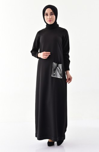 Pocket Dress 0211 A-01 Black 0211A-01