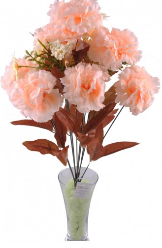11 Dallı 50 Cm Karanfil Yapay Çiçek Somonck002Sn
