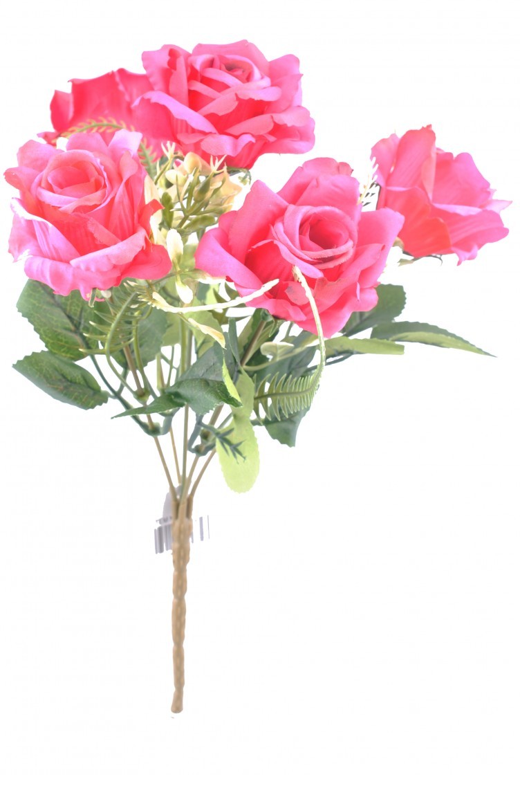 red artificial flowers