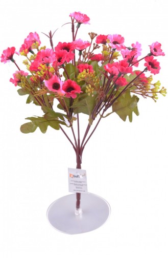 7 Branches de Fleurs Artificielles Rose ck009Pe 009YT0022PE