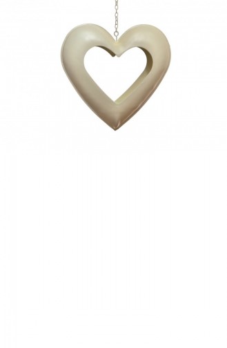 Decotown Heart Motif Metal Candle Holder 2661DK1010