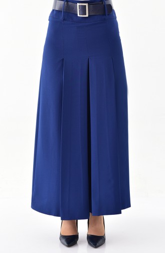 BURUN Belted Pants Skirt 31243-04 Indigo 31243-04