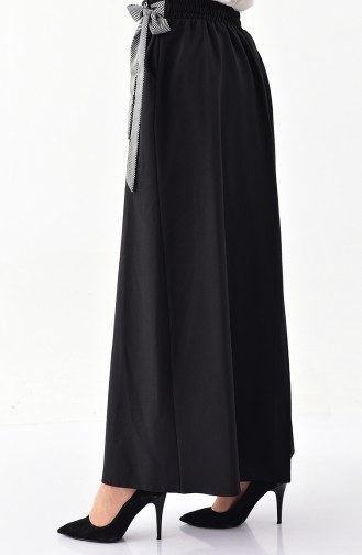BURUN Belted Pants Skirt 31245-02 Black 31245-02
