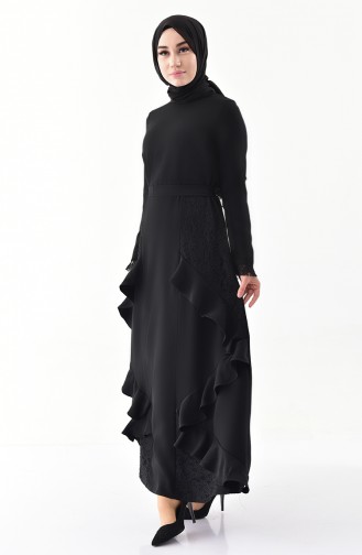 Robe Hijab Noir 0137-02