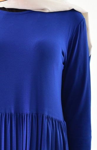 Pileli Elbise 3210-05 Saks