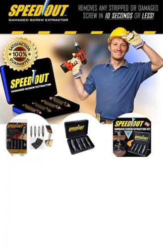Speed Out Damaged Screw Remover 46YT1621