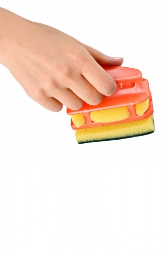 Sponge Handle 3 Pcs Dishwashing Sponge with Gift 79YT2254