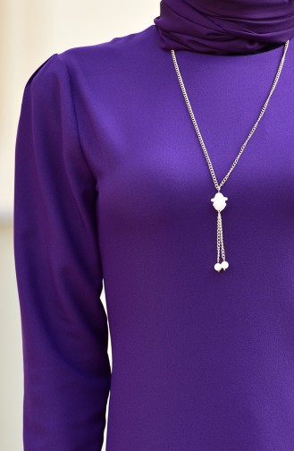 Necklace Dress 4508-05 Purple 4508-05