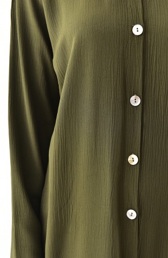 iLMEK Buttoned Tunic 5244-03 Khaki 5244-03