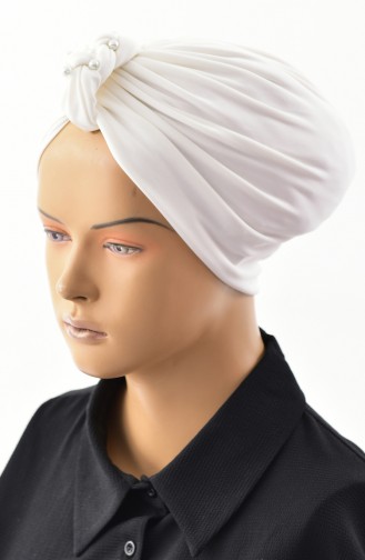 Bonnet Perlé 9012-02 Creme 9012-02