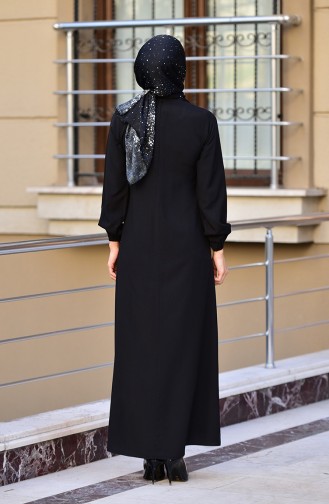 Robe Hijab Noir 4536-01