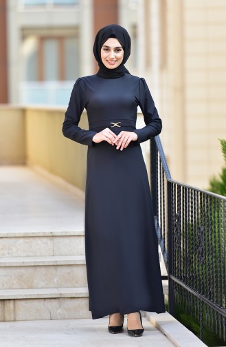 Robe Hijab Noir 4509-04