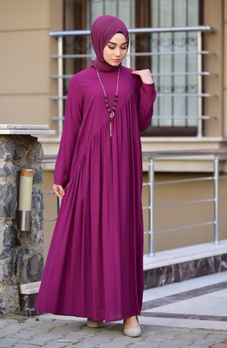 Zwetschge Hijab Kleider 10111-05