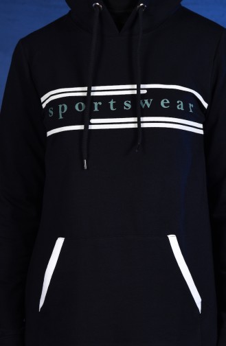 BWEST Pockets Tracksuit 8395-04 Navy 8395-04