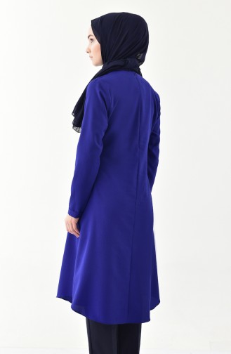 Kolyeli Tunik 1194-04 Saks