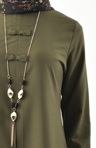 Tunika mit Halskette 1194-05 Khaki 1194-05