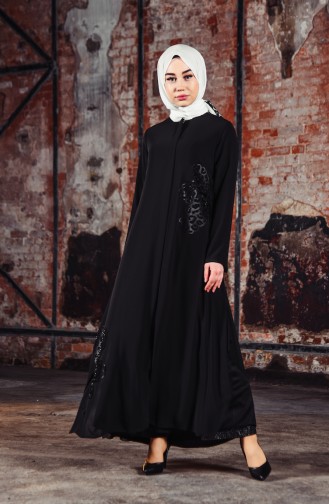 Schwarz Abayas 35805A-01