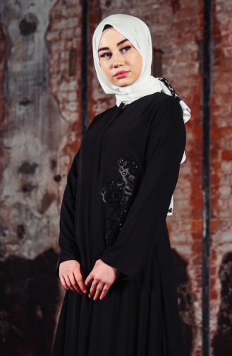 Black Abaya 35805A-01