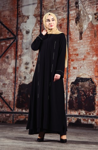 Black Abaya 35887-01