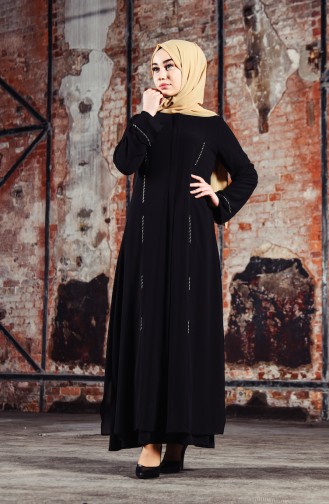 Abayas Noir 35887-01