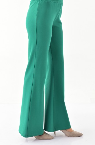 DURAN Spanish Leg Pants 2301-01 Emerald Green 2301-01