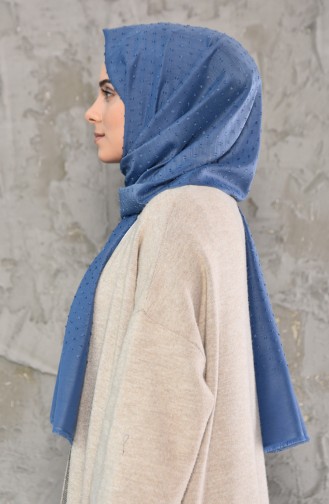 Pıtpıt Cotton Şal 24707-08 Kot Mavi